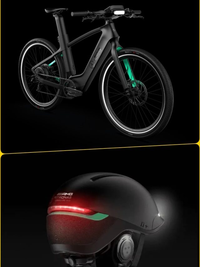 112KM रेंज... 9 गियर! देखें स्मार्ट हेलमेट से लैस मर्सिडीज़ की इलेक्ट्रिक साइकिल