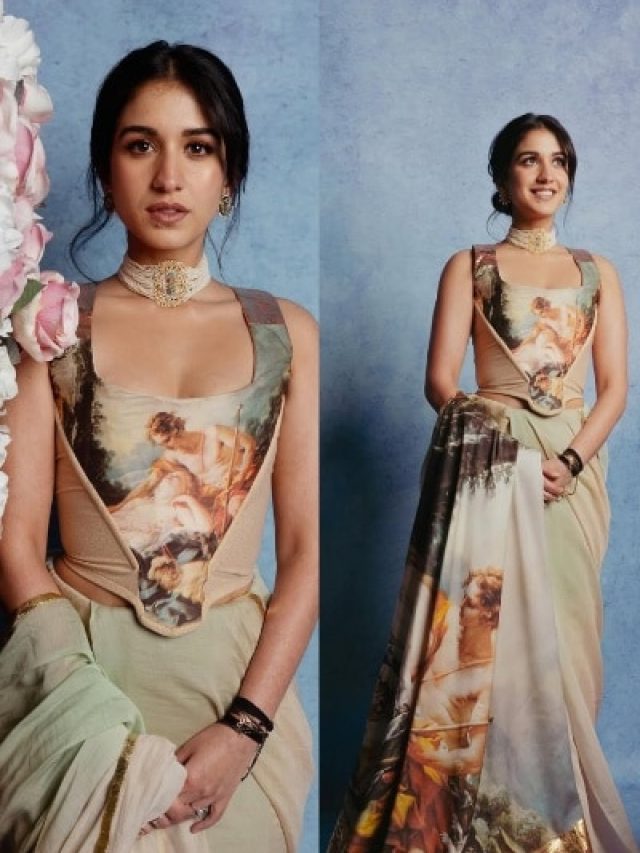 अंबानी परिवार की छोटी बहू राधिका का रॉयल अवतार, पहना 35 साल पुराना आउटफिट, PHOTOS