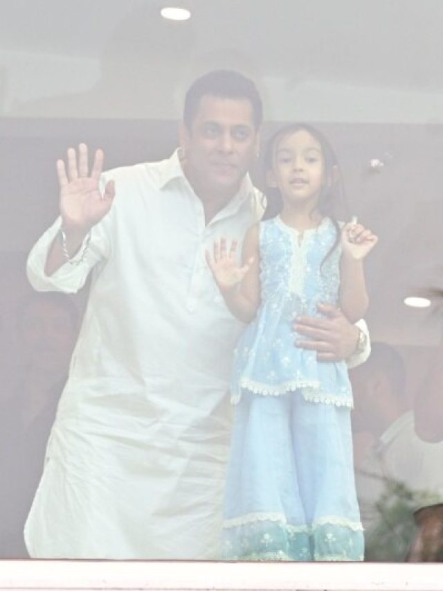 सलमान की नन्ही सी भांजी ने पहना इतना महंगा कुर्ता...मामू संग किया पोज, क्यूटनेस ने जीता दिल