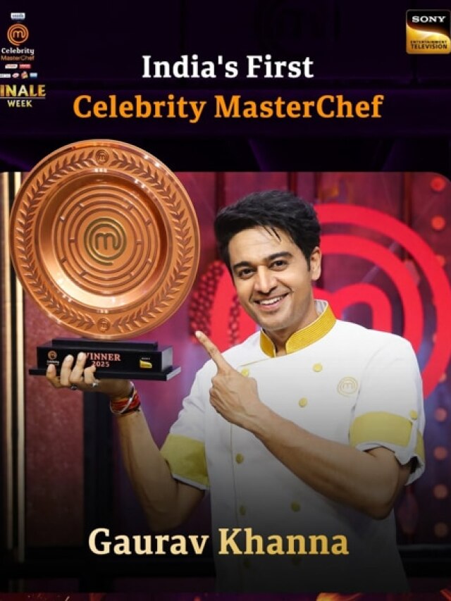 गौरव खन्ना बने पहले 'सेलिब्रिटी मास्टरशेफ', जीती ट्रॉफी-20 लाख रुपये, हुए इमोशनल