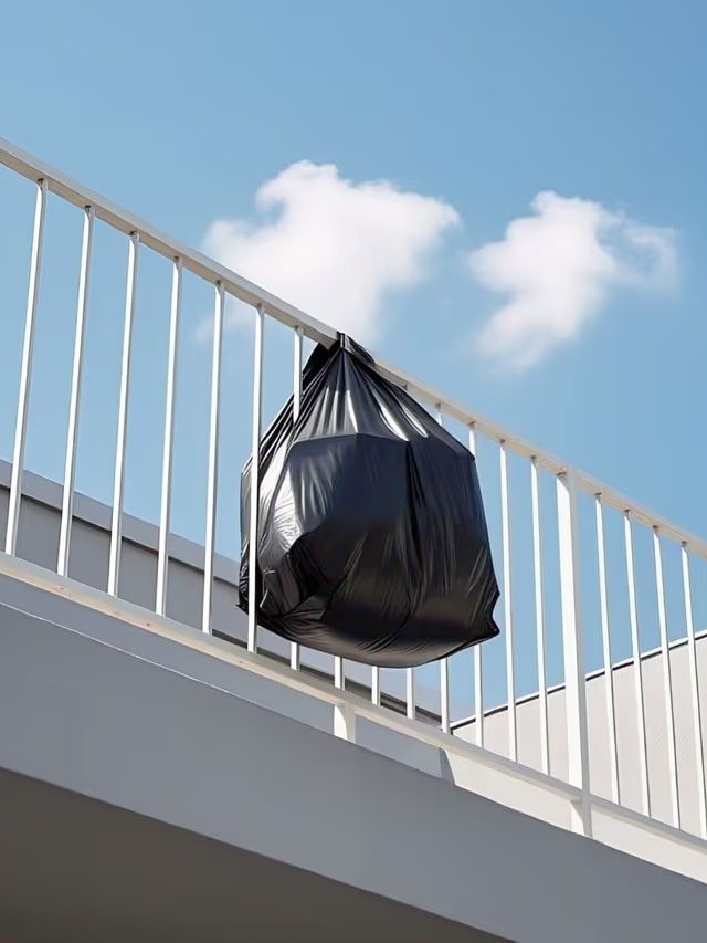 বাড়ির গেটে কালো পলিথিন ঝুলিয়ে রাখছে লোকজন, কেন জানেন?