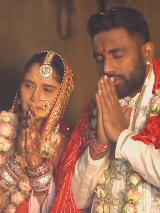 गोविंदा की भांजी ने दोबारा रचाई शादी, त्रियुगीनारायण मंदिर में लिए फेरे, पति ने छुए पैर