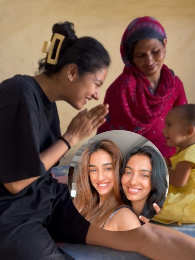 रियल हीरो निकलीं दिशा पाटनी की बहन, खंडहर में पड़ी मासूम बच्ची को मां से म‍िलाया