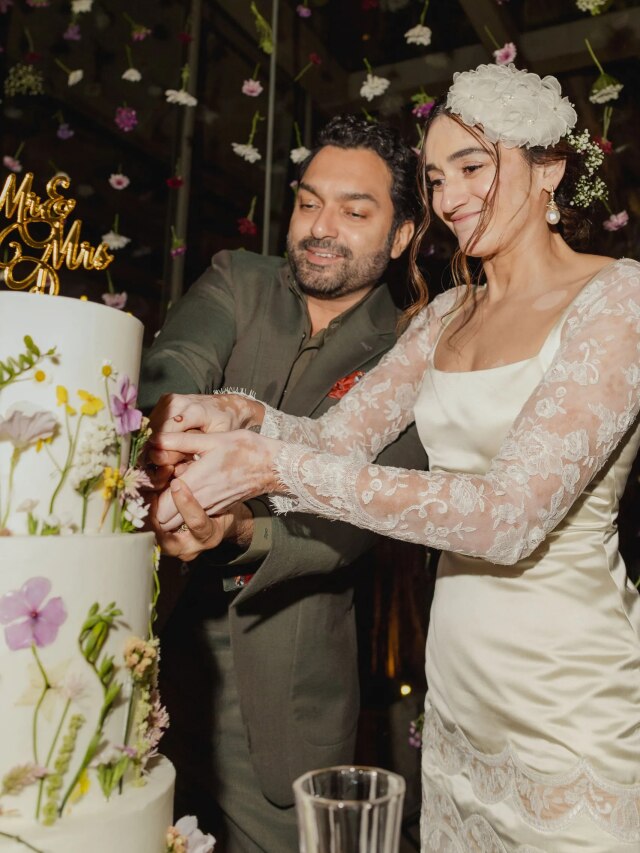 सिख रस्में छोड़ फिल्म मेकर ने की व्हाइट वेडिंग, पति संग किया लिपलॉक, शादी में छाईं कटरीना