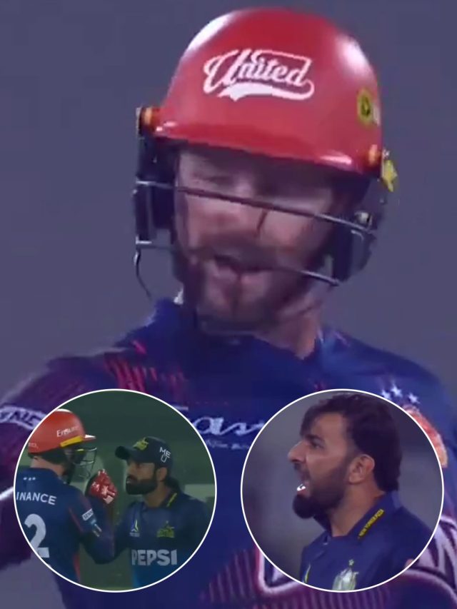 PSL में 'चाचा' ने कर दी 'भट्टा' गेंदबाजी, मैदान पर हो गया बखेड़ा, VIDEO