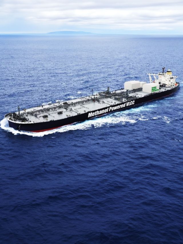 ‘This ship runs on booze’:  Japan’s 310,000-ton methanol monster is coming