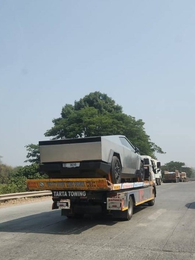 इंडियन ट्रक के ऊपर Cybertruck! क्या भारत आ रही Tesla की ये धांसू गाड़ी