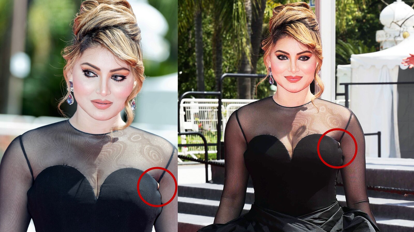 कान्स में उर्वशी का Oops मोमेंट, फटी ड्रेस में रेड कारपेट पर चलीं, यूजर्स बोले- पब्लिसिटी स्टंट