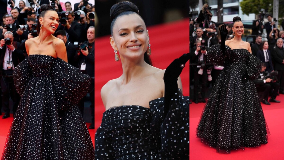 165 कैरेट डायमंड इयररिंग्स, ब्लैक गाउन...रोनाल्डो की Ex-गर्लफ्रेंड का कान्स में ग्लैमरस अवतार