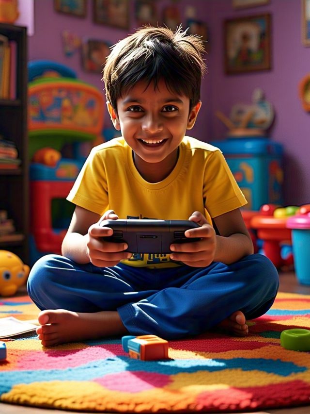 মোবাইলে গেম খেলার নেশায় বড় ক্ষতি সন্তানের,  ছাড়ান এভাবে