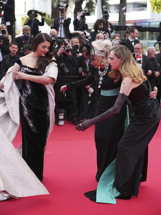 ऐश्वर्या की ड्रेस पर रखा इस हॉलीवुड एक्ट्रेस ने पैर, एक्ट्रेस ने पलटकर देखा फ‍िर...