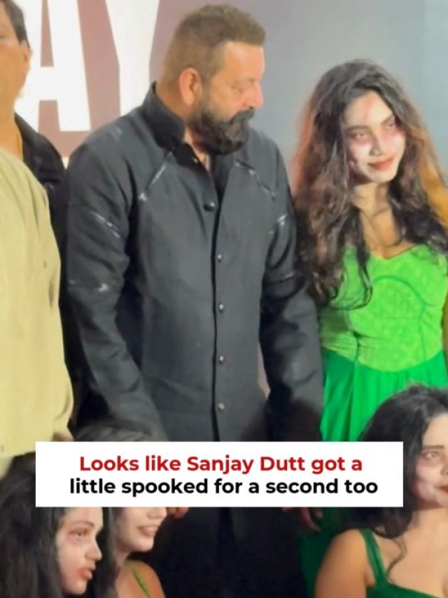 खुद को भूतनियों से घिरा पाकर घबराए संजय दत्त, उड़ी हवाइयां, देखकर यूजर्स बोले- अरे  बाबा