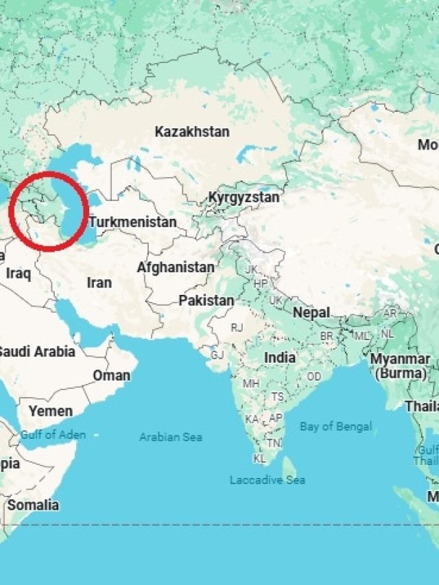 दुनिया के नक्शे में भारत के सामने कितने छोटे दिखते हैं तुर्की और अजरबैजान