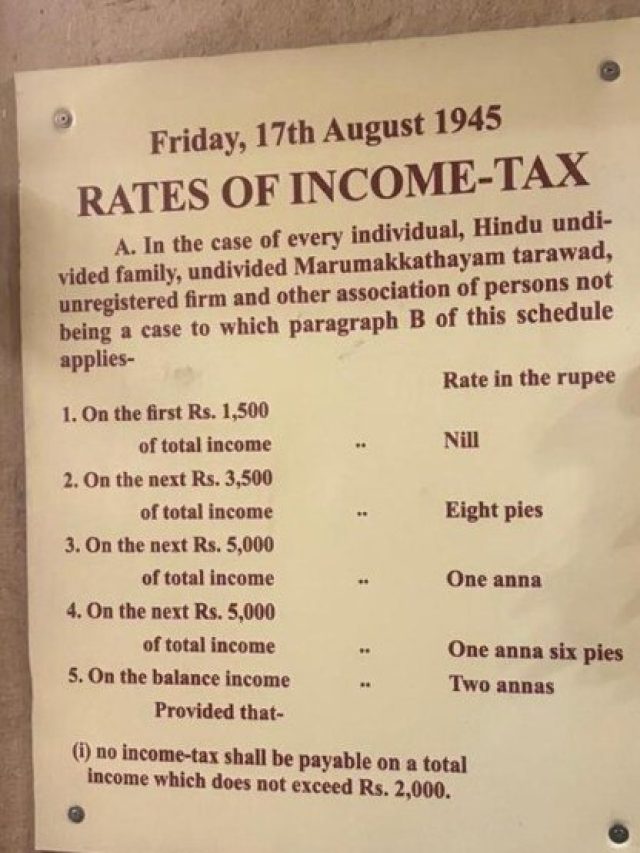 कितना इनकम टैक्स लेते थे अंग्रेज? 50 पैसे से भी काफी कम... पुराना स्लैब चार्ट वायरल