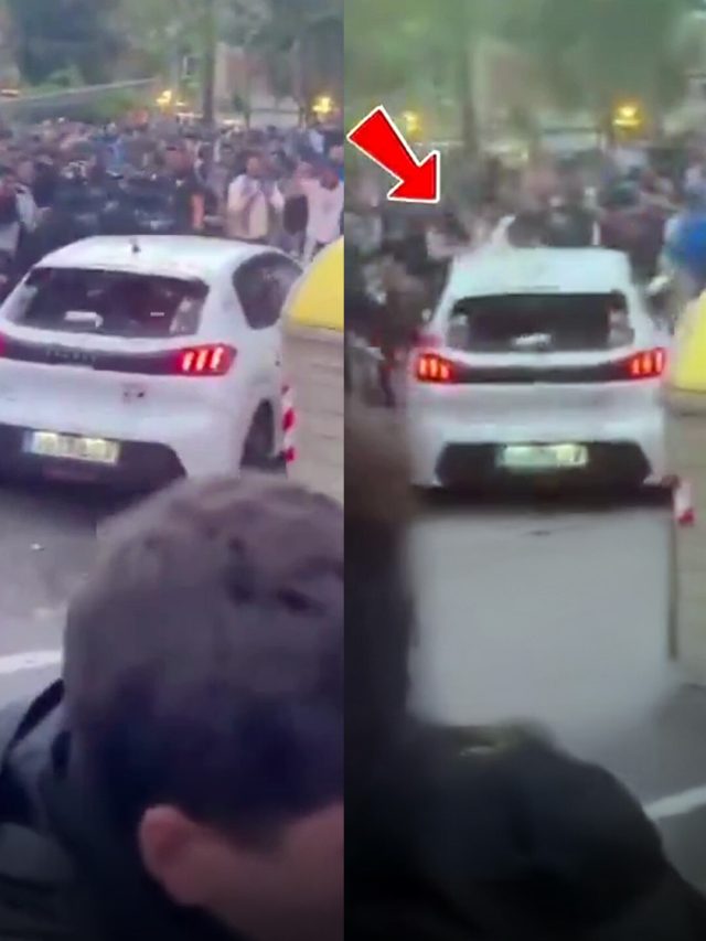 महिला ड्राइवर ने स्टेडियम के बाहर फैन्स पर दौड़ाई कार... LIVE मैच के दौरान हादसा, VIDEO