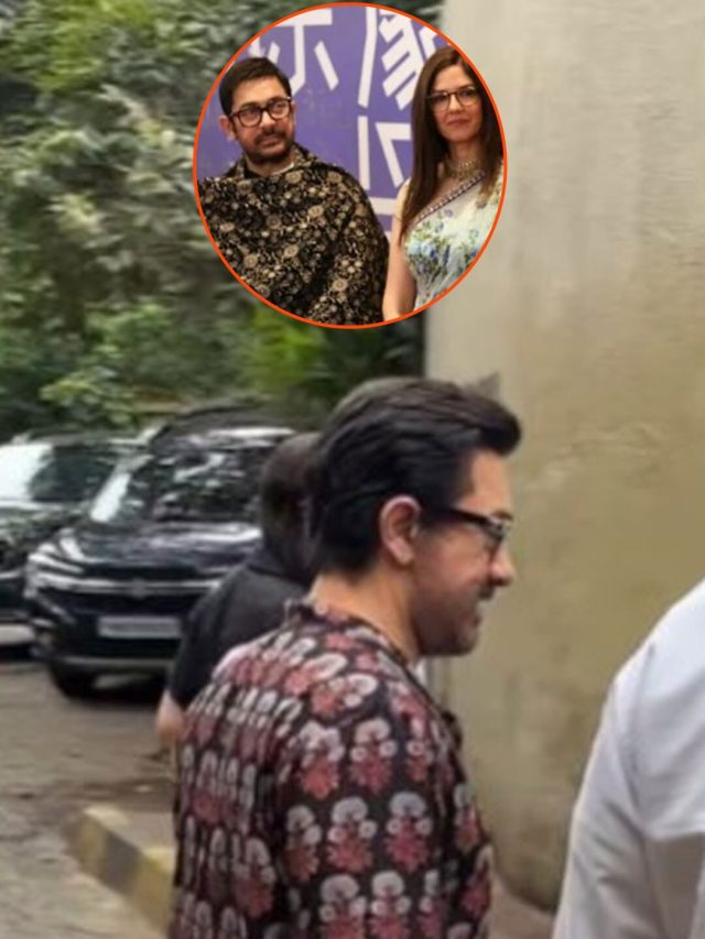 चप्पल-कुर्ता पहन GF संग स्पॉट हुए आमिर खान, संग दिखा छोटा बेटा, Video