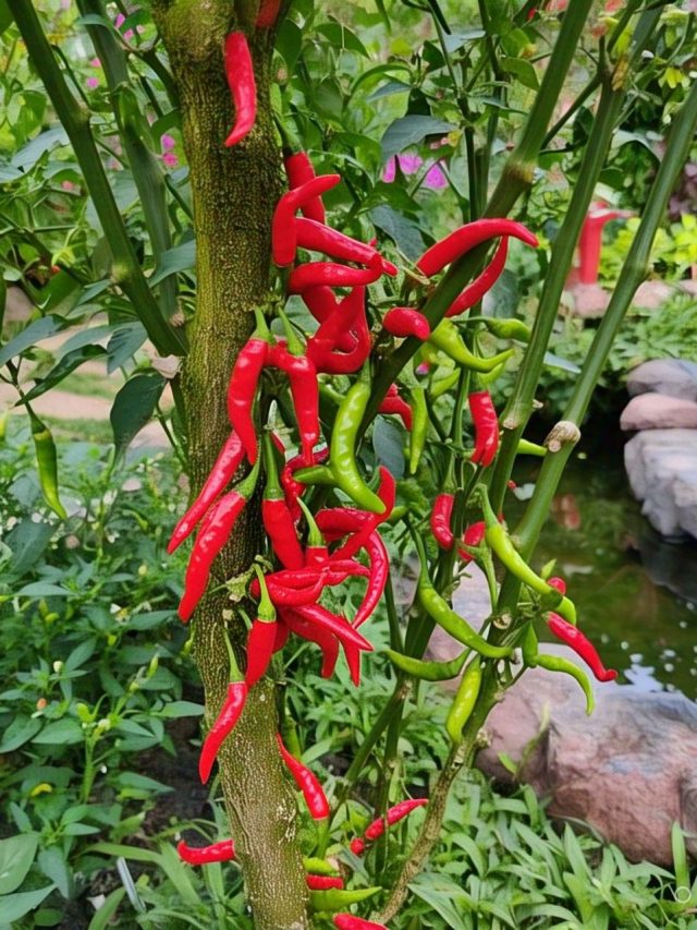 লাল-সবুজ লঙ্কায় ভরবে বাড়ির গাছ, শুধু দিন এই জিনিস