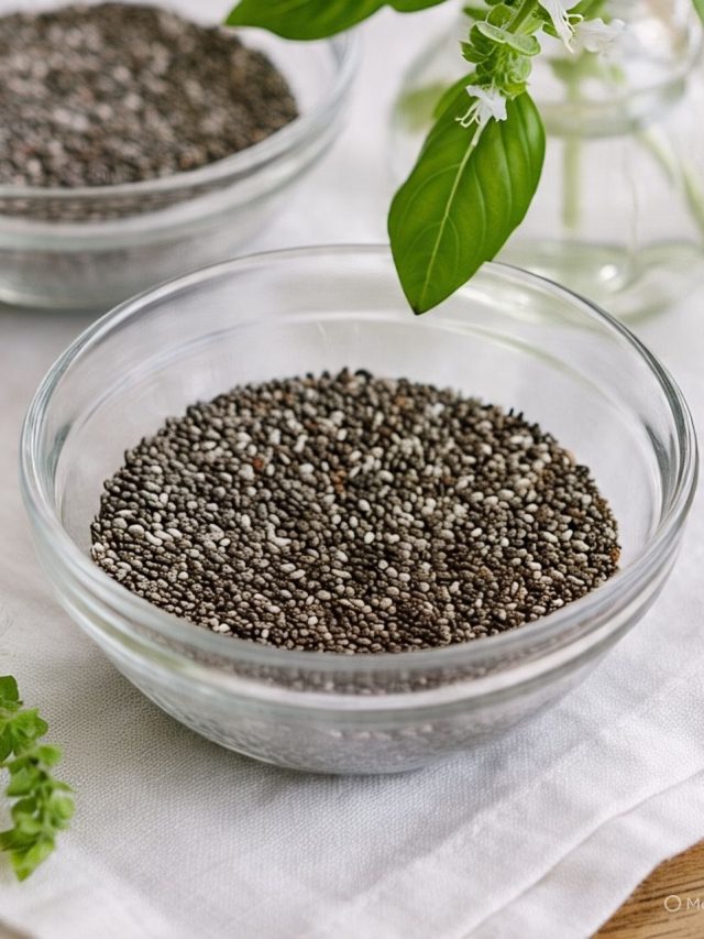 चिया सीड्स और सब्जा सीड्स, पतली कमर के लिए क्या खाना ज्यादा अच्छा