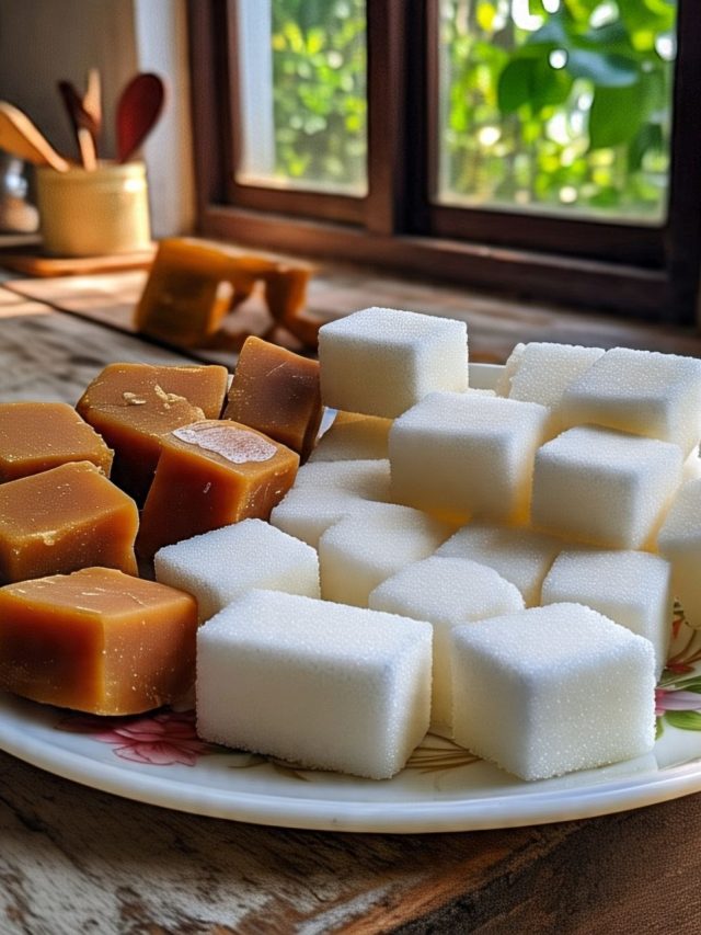 चीनी और गुड़, दोनों में किसे खाने से होता है कम नुकसान, वजन घटाने के लिए क्या फायदेमंद