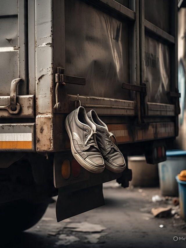 লরির পিছনে কেন জুতো ঝুলিয়ে রাখা হয়? জানলে চমকে যাবেন