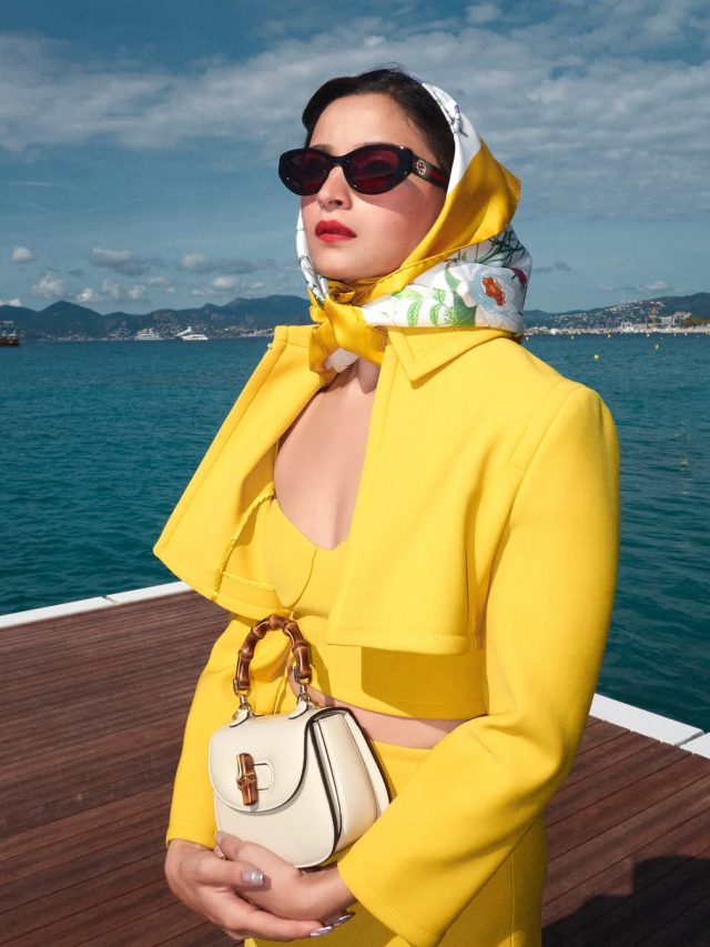 कान्स में आलिया का रेट्रो लुक, येलो स्कर्ट-टॉप में दिखा Chic अंदाज, यूजर्स बोले- सनशाइन