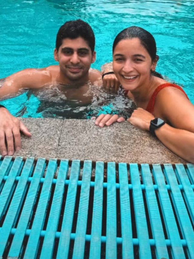 बहन शाहीन के बॉयफ्रेंड संग आल‍िया की पूल पार्टी, क्या रिश्ता हो गया पक्का?