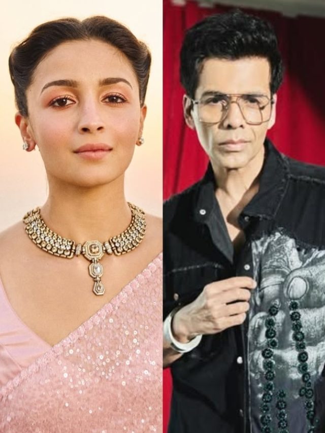 आलिया भट्ट को मिला 'नेपो किड' का टैग, भड़के करण जौहर, बोले- सबसे बेवकूफ इंसान...