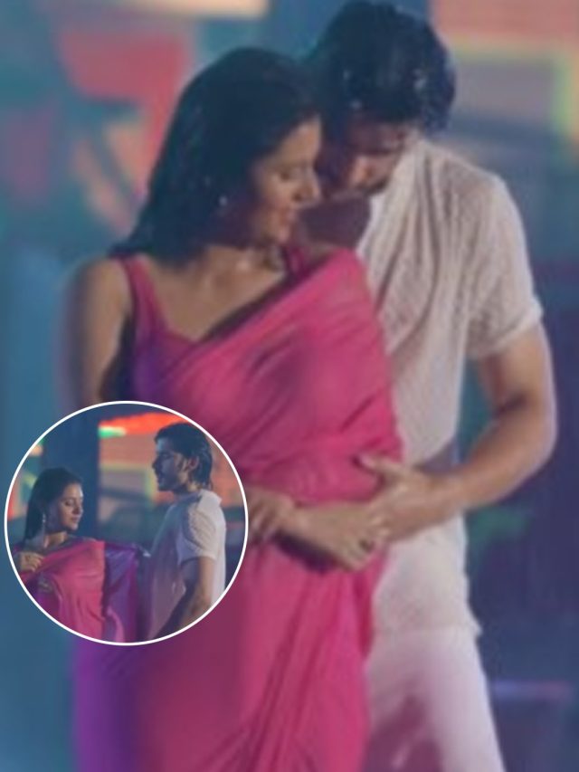 बारिश में TV एक्टर संग रोमांटिक हुई 'कच्चा बादाम गर्ल', साड़ी में ढाया कहर, Video