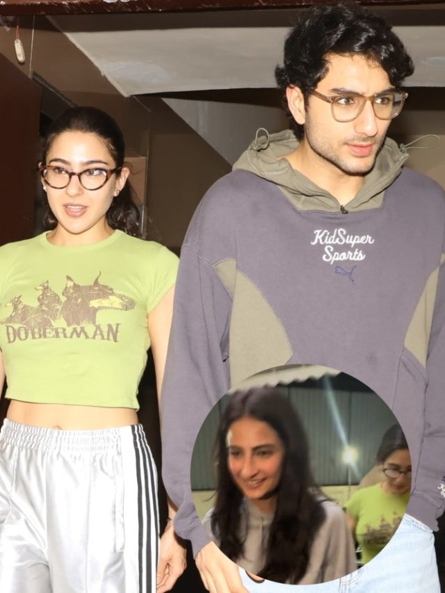 इब्राह‍िम संग फिल्म देखने पहुंचीं पलक, पैप्स को देख छ‍िपाया चेहरा, सारा ने किया टीज