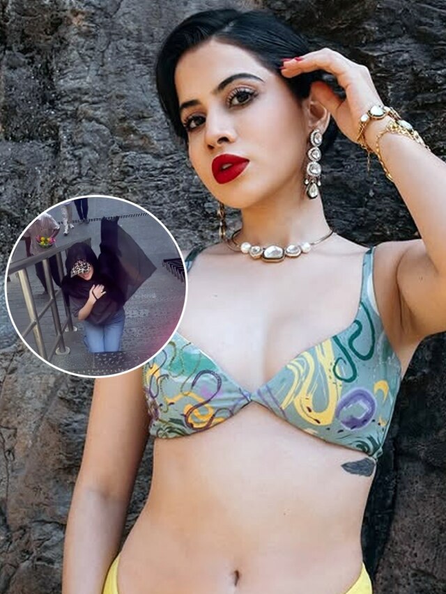 घुटनों के बल उर्फी जावेद ने चढ़ी मंदिर की सीढ़‍ियां, कभी खुद को कहती थीं नास्त‍िक