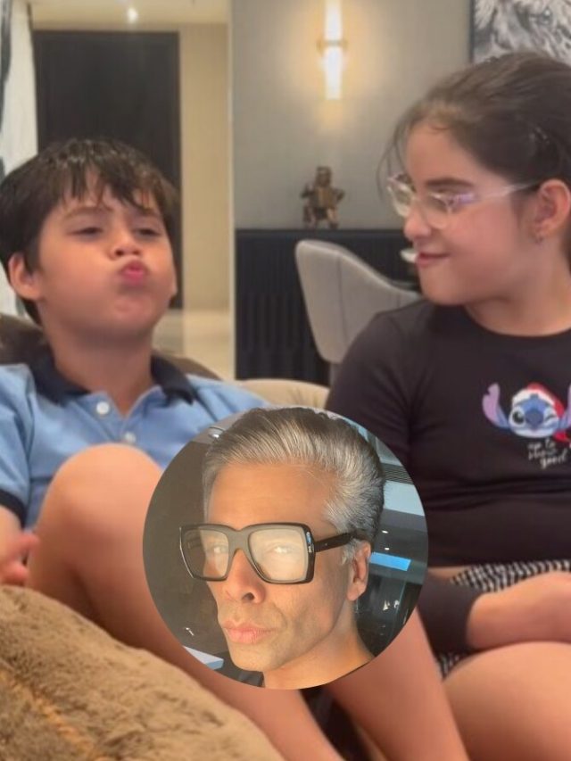 बच्चों ने उड़ाया 'पाउट' का मजाक, सुनकर हैरान हुए करण जौहर, Video वायरल