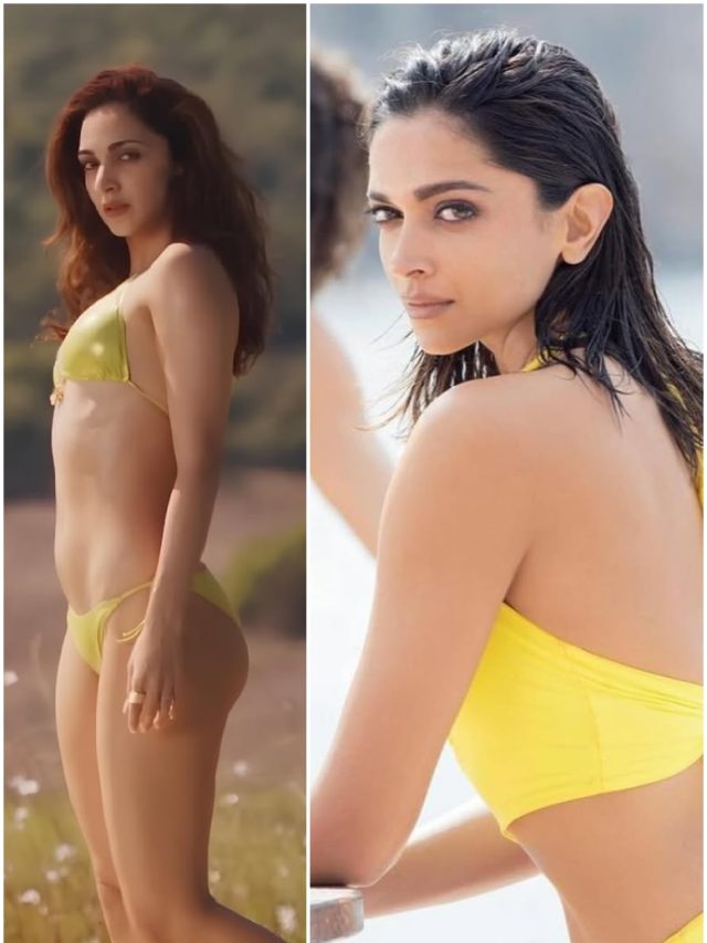 बॉलीवुड की ब‍िक‍िनी बेब्स: कियारा से पहले इन एक्ट्रेस ने पहना स्व‍िमसूट, दिए किलर पोज