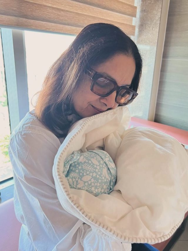 नातिन को यूं एंटरटेन कर रहीं नीना गुप्ता, गाना सुन खिलखिलाई नन्ही मतारा, Video