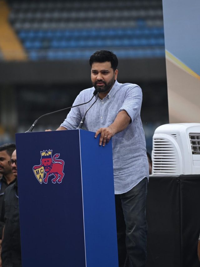 'सपने में भी नहीं सोचा...', रोहित शर्मा के नाम पर वानखेड़े में स्टैंड, भावुक हुए हिटमैन