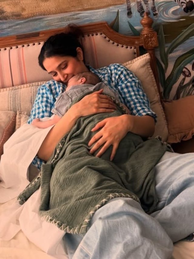 शादी के 8 साल बाद मां बनी 'चक दे' गर्ल, दिखाई बेटे की पहली झलक, PHOTOS वायरल