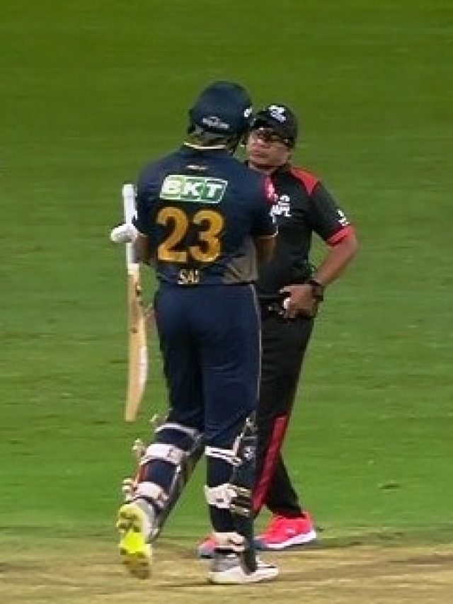 साई सुदर्शन भी खो बैठे आपा... DRS को लेकर अंपायर पर भड़के