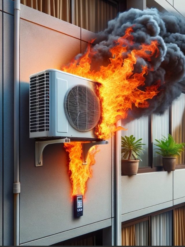 AC में लगी आग, 8 गाड़ियों से पाया काबू, आप तो नहीं करते हैं ये गलती