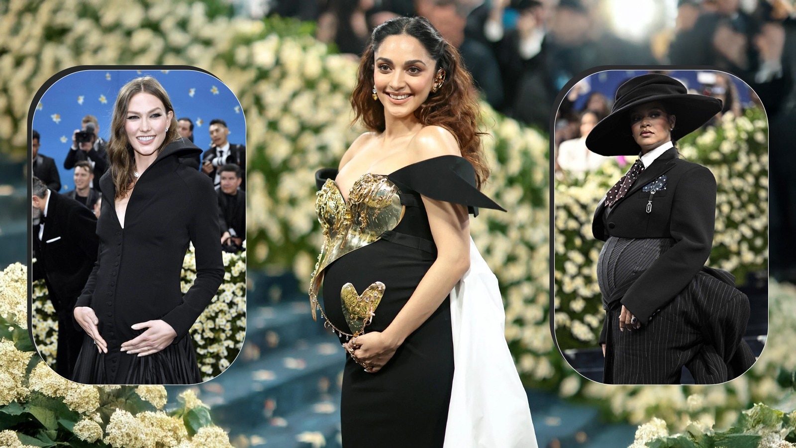 1, 2 नहीं इन 4 प्रेग्नेंट सेलेब्र‍िटीज ने किया मेट गाला में वॉक, दिखाया बेबी बंप