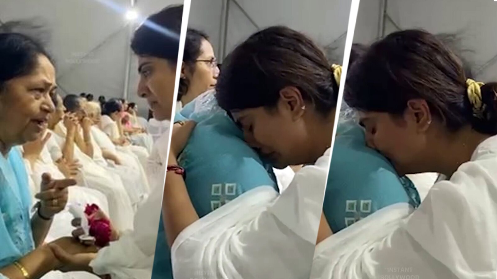 व‍िजय रुपाणी की शोकसभा में पहुंची क्रिकेटर जडेजा की MLA पत्नी र‍िबावा, रोक ना पाईं आंसू, VIDEO