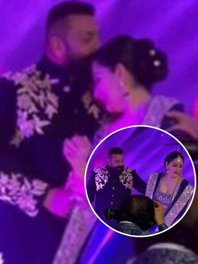 पत्नी संग रोमांटिक हुए संजय दत्त, भरी महफिल में किया Kiss, केमिस्ट्री पर दिल हारे फैंस, Video