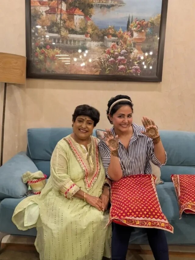 हिना खान की मेहंदी आर्टिस्ट वीना लेती हैं इतनी फीस! कटरीना-आलिया को भी दिया था दुल्हन लुक