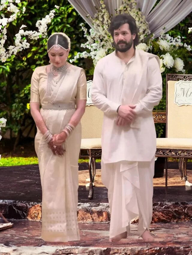 दूल्हा बना नागार्जुन का छोटा बेटा अखिल, दुल्हन संग सामने आई पहली फोटो