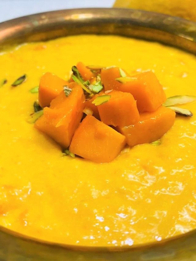 পাকা আমের ক্ষীরের এমন স্বাদ মুখে লেগে থাকবে, শিখে নিন রেসিপি