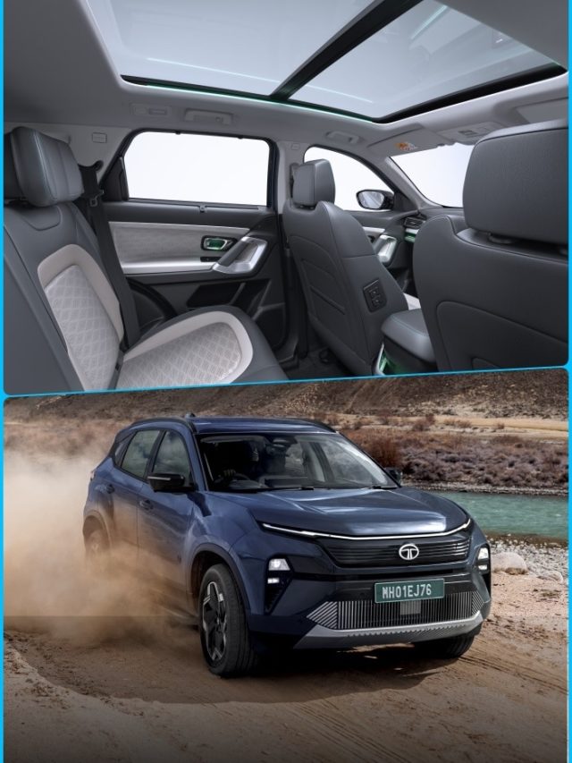 कार के भीतर से आसमान ही नहीं जमीन पर भी नज़र! देखें Harrier EV के धांसू फीचर्स