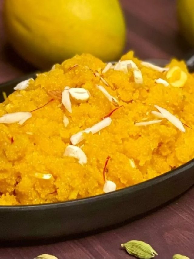 সস্তায় কত আর আম খাবেন, এভাবে হালুয়া বানিয়ে খান, দারুণ স্বাদ