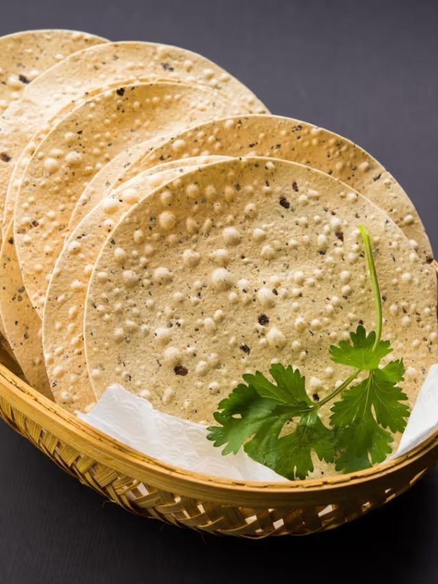 না লাগবে তেল, এয়ার ফ্রায়ার, কিংবা গ্যাস, পাঁপড় ভাজার নতুন কৌশল