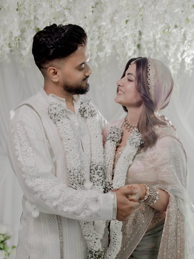 13 साल डेटिंग के बाद की शादी, पति को हिना ने बताया बेस्ट पार्टनर, बोलीं- लकी हूं