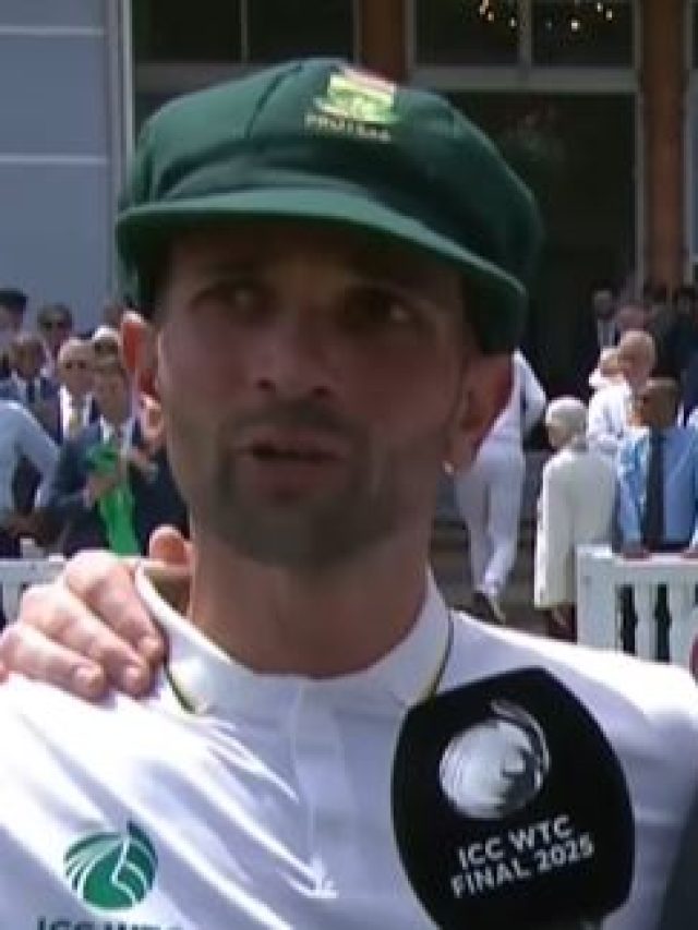 WTC चैम्पियन बनने के बाद रोने लगे केशव महाराज, बावुमा की भी आंखें नम, VIDEO