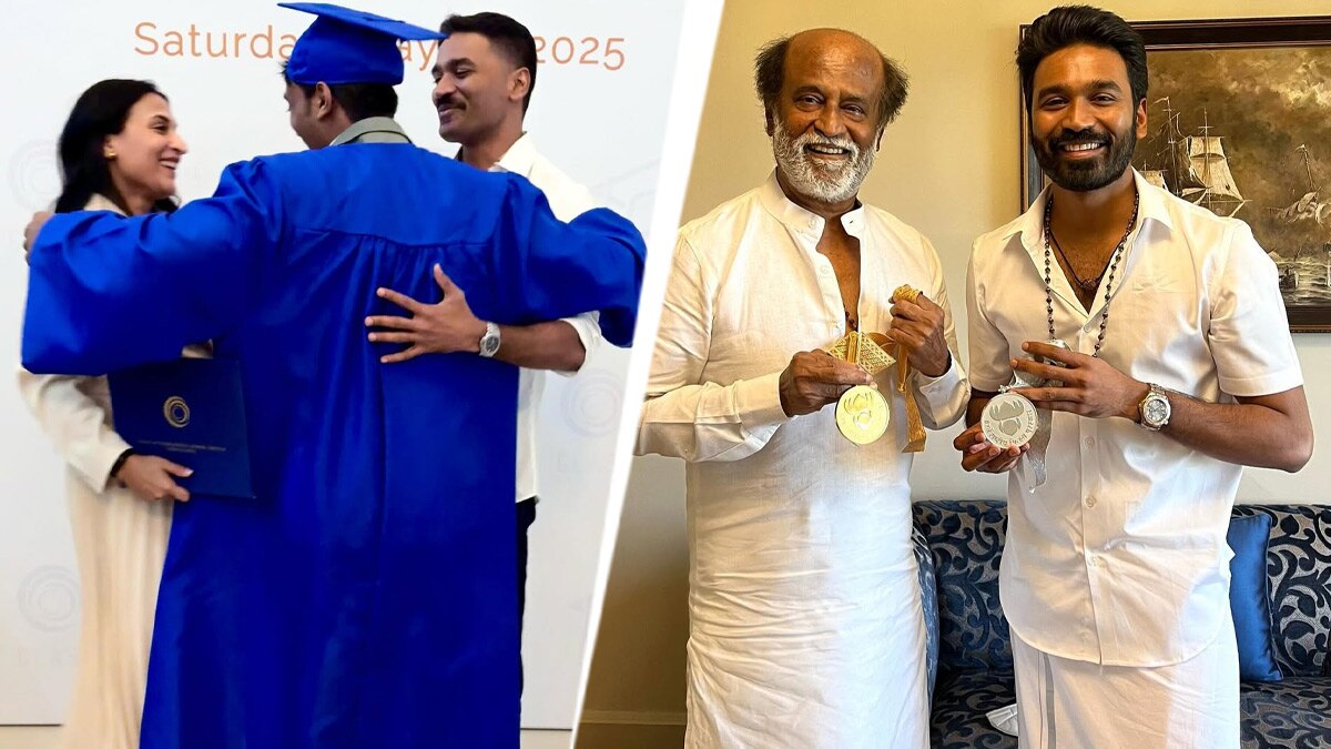 तलाक के बाद बेटे के लिए साथ आए धनुष-ऐश्वर्या, लाडले पर गर्व, नाती पर रजनीकांत को भी फक्र