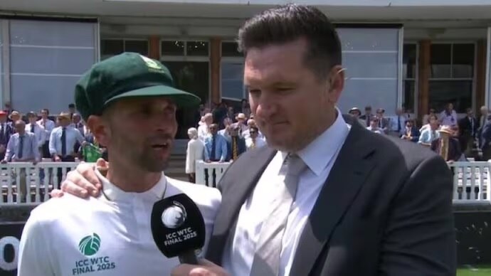 WTC चैम्पियन बनने के बाद रोने लगे केशव महराज, बावुमा की भी आंखें नम, VIDEO